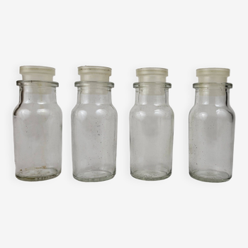 4 thick glass bottle
