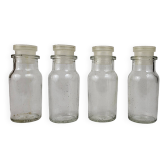 4 thick glass bottle