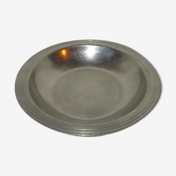 Plat rond en inox