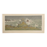 Lithograph by Henri Rivière La Tempête