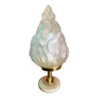Lampe art déco flamme