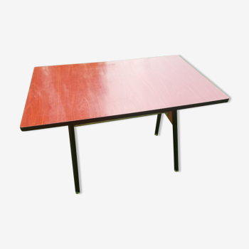 Table bistrot 1970 Stella Formica et chrome