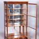 Biedermeier Display Cabinet in Walnut, 1830s