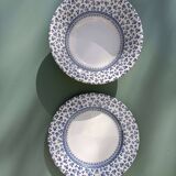 Set of 6 EIT English porcelain bowls and 6 plates