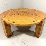 Karl Andersson & Söner pine coffee table with drawers, Sweden 1970’s