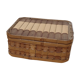 Braided bamboo box