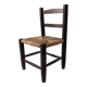 Straw chair for children