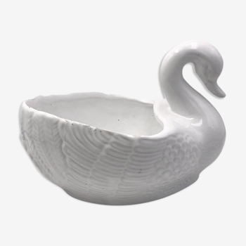 Cache-pot cygne vintage