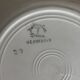 Set of 7 flat plates Badonviller Germaine