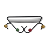 Vintage coat rack murals colorful balls