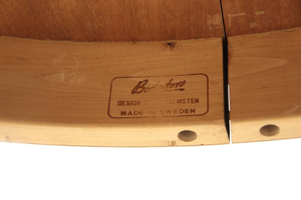 Scandinavian dining table, Carl Malmsten, Bodafors, Sweden, 1960
