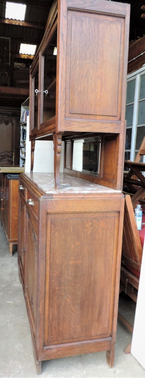 Buffet two glass bodies Art - Deco