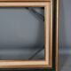 Gilded wood frame gold leaf / lacquered 40x32 cm, foliage 35x22 cm SB