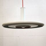 White XL Fog & Morup Optima Pendant Lamp: Hans Due Design, Denmark 1970s