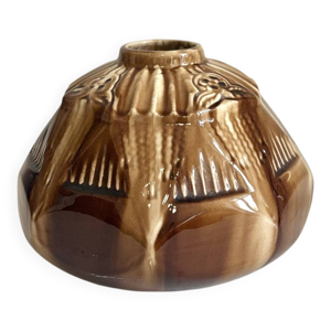 Vase en céramique vernissée