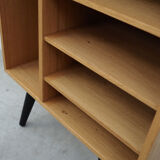 Ash bookcase, Danish design, 70's, production: Denmark