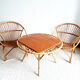 Rattan garden furniture 1960