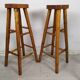 4 tabourets de bar brutaliste