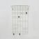 Vintage wire metal wall coat rack , 1960s