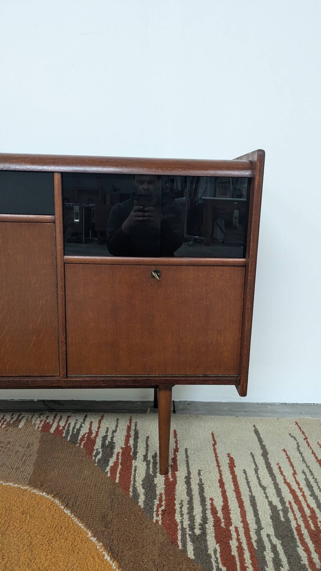 Vintage Scandinavian enfilade design