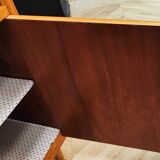 Mid century highboard vintage display cabinet, bookcase