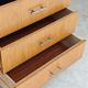 Petit Buffet / Commode style scandinave vintage en bois France 1970