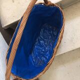 Panier osier vintage