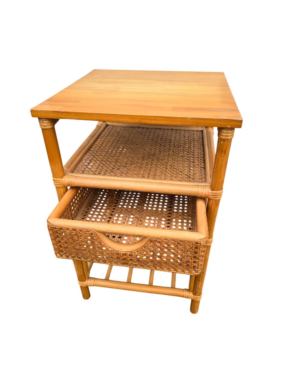 Bamboo nightstand