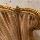 Louis xvi style shepherdess in gilded wood xx century
