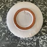 Hollow plate in ceramic from Granada.