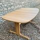 Scandinavian Design Extension Table 1960/70 In Solid Beech