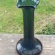 Vase soliflore ancien en verre soufflé