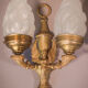 Pair of Wall Lamps with Angels