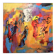 Oil Painting Canvas Deloison Abstract Jazz Musician Dance Party
