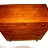 Commode en teck, Suède, 1960