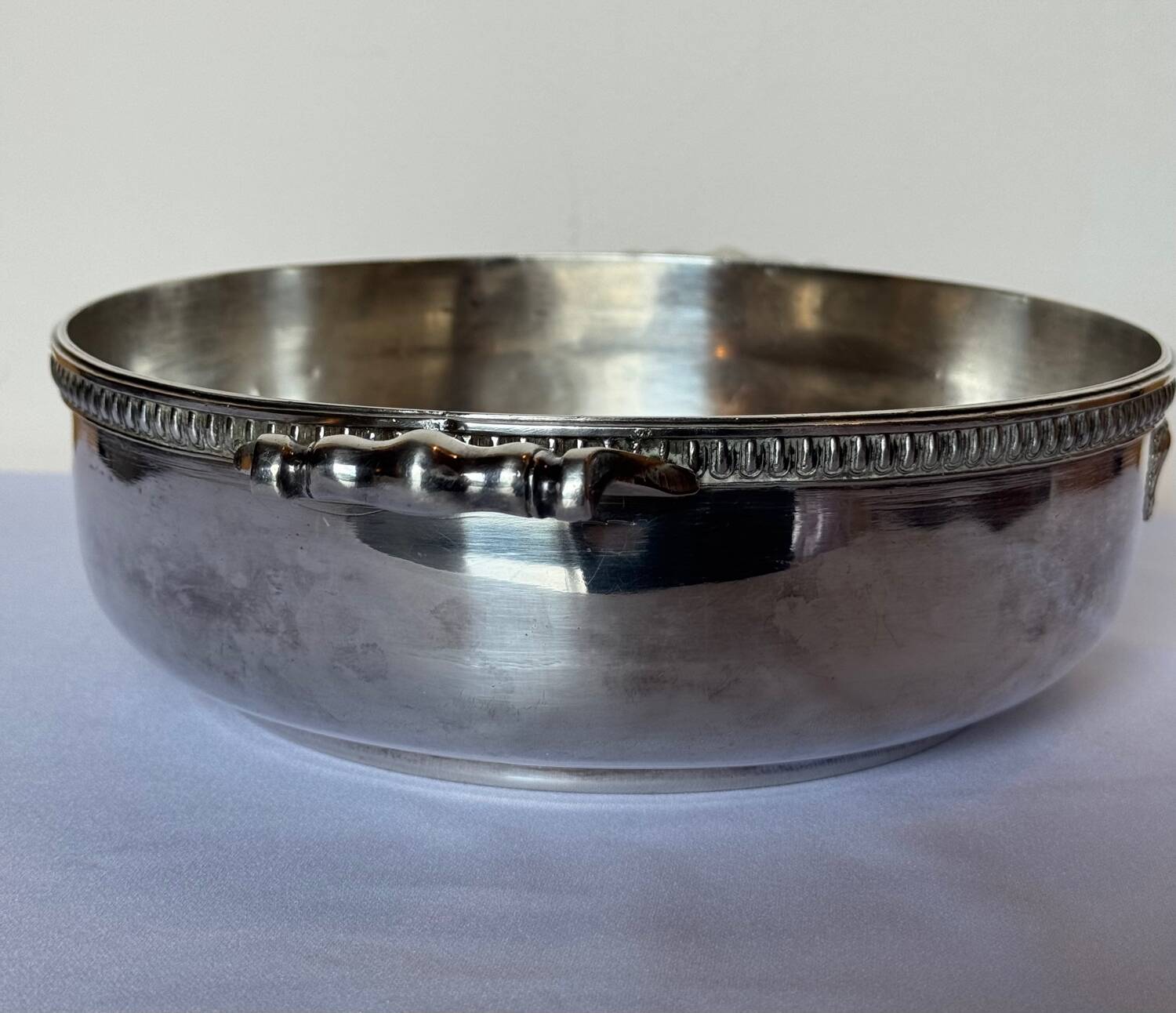 20th Century Silver-Plated Metal Compote/Cup