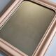Vintage Louis Philippe style apricot table mirror 53 cm x 45 cm