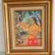 Reproduction on canvas - Eu haere ia oe by Paul Gauguin
