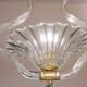 Trasparent Murano Glass Chandelier by Barovier e Toso, 1950s