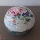 Limoges porcelain box ball shape