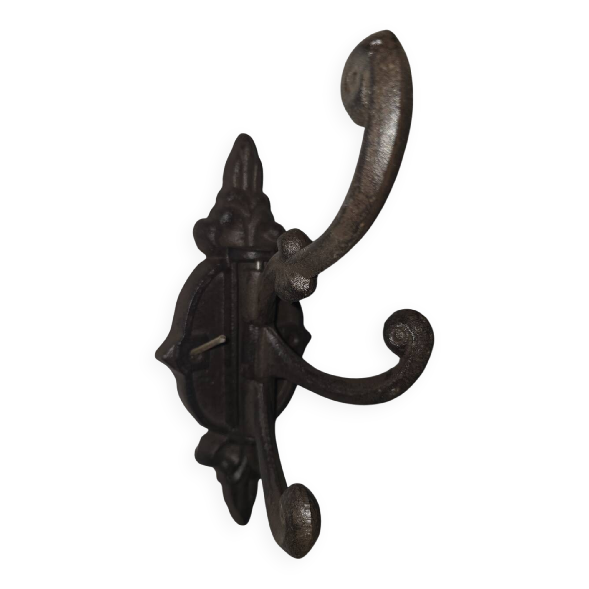 Circular coat rack in cast iron