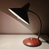 Design desk lamp with conical lampshade 1970