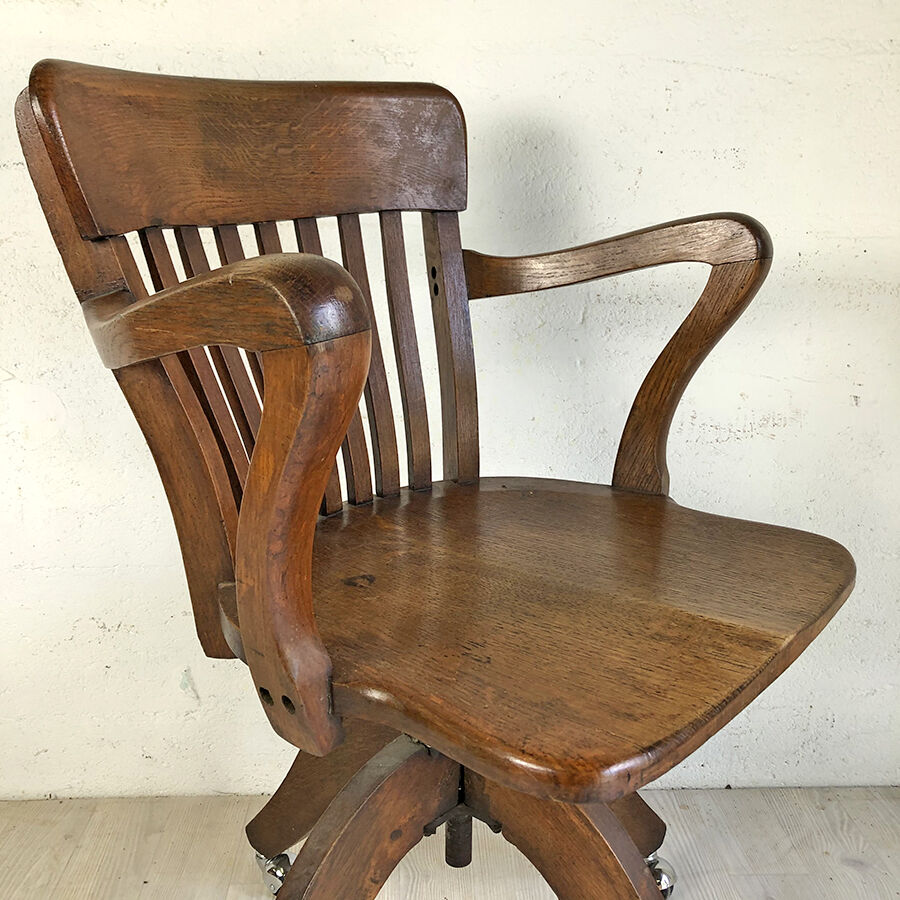 Vintage american office armchair 50