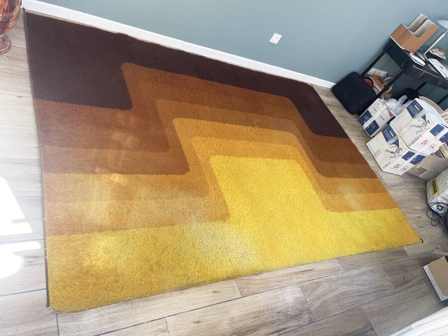 Vintage Louis De Poortere rug "Summertime" – 1970s