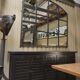 Metal factory window mirror 1930 195x170cm
