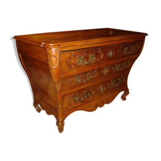 Dresser called "Grave" time Regency of the end of the XVII century in solid cherry