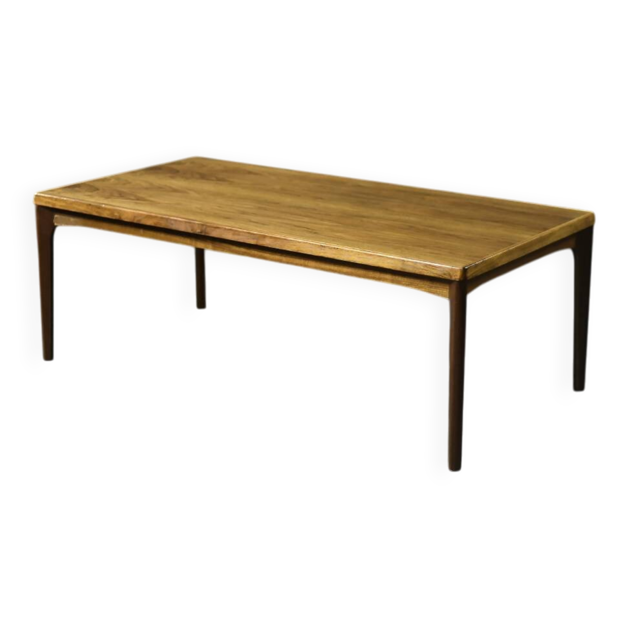 Vintage Mid-Century Danish Modern Teak Coffee Table from Vejle Møbelfabrik