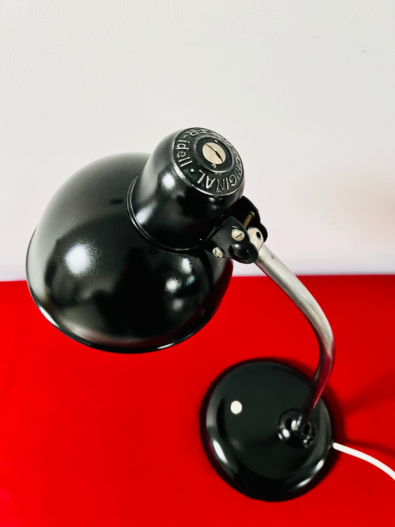 Lampe de bureau modèle 6551 Christian Dell Bauhaus 1930s
