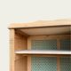Parisian art deco wardrobe sliding doors solid raw oak