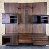 1960s 1970s Rio Rosewood Shelving System by Poul Cadovius for Cado Denmark